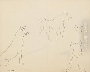 Les Quatre Chiens by Albert Marquet
