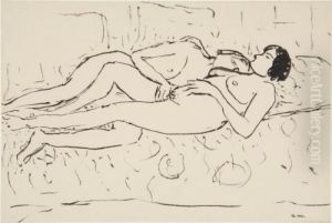 Tendres Amies by Albert Marquet