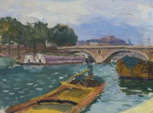 Paris, Pont Sur La Seine by Albert Marquet
