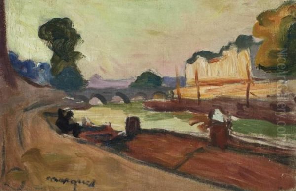 Paris, Pont De La Tournelle - view 1