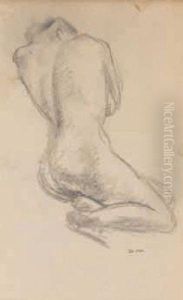 Nu De Dos Assis by Albert Marquet