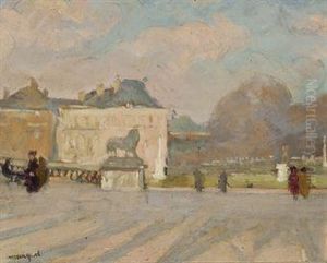 Vue Du Palais Du Luxembourg