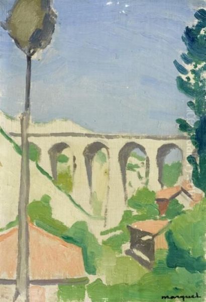 Landscape With Viaduct Near Riaux, L'estaque - view 1