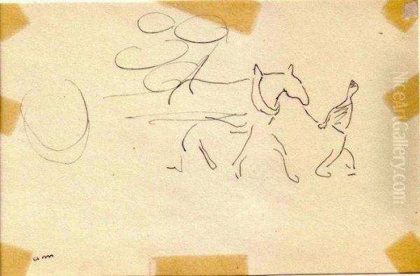 Chargement Des Percherons, Rouen - view 1