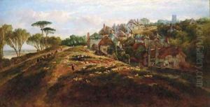 The village of Potlemouth, Devon