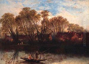 Fishing on a tranquil River