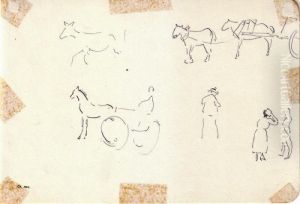 Etudes De Personnages Et D'attelage, Sete
