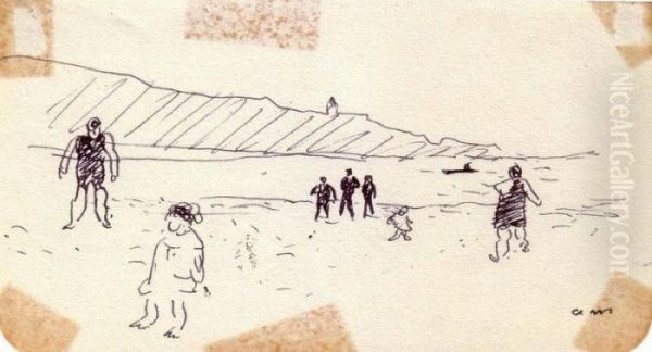 Sur La Plage, Hendaye - view 1