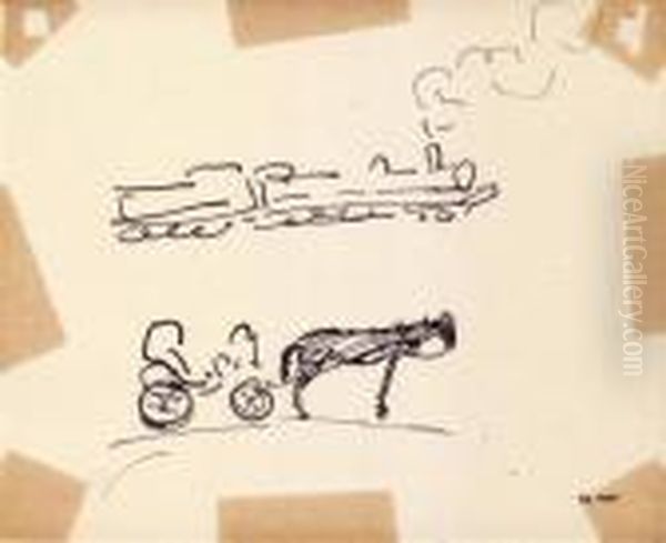 Locomotive Et Caleche, Boulogne Sur Mer - view 1