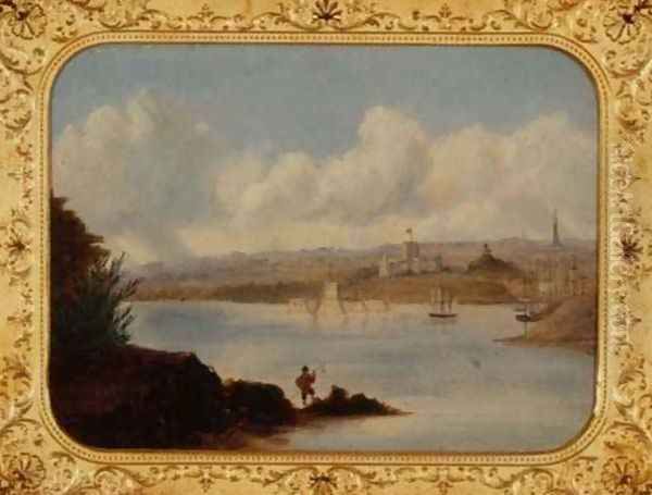 Government House and Pinch Gut Island, Sydney Harbour - view 1