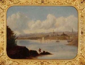 Government House and Pinch Gut Island, Sydney Harbour Government House and Pinch Gut Island, Sydney Harbour