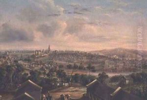 Sydney from Woolloomooloo, 1849 by George Edward Peacock
