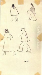 Etudes De Quatre Personnages by Albert Marquet