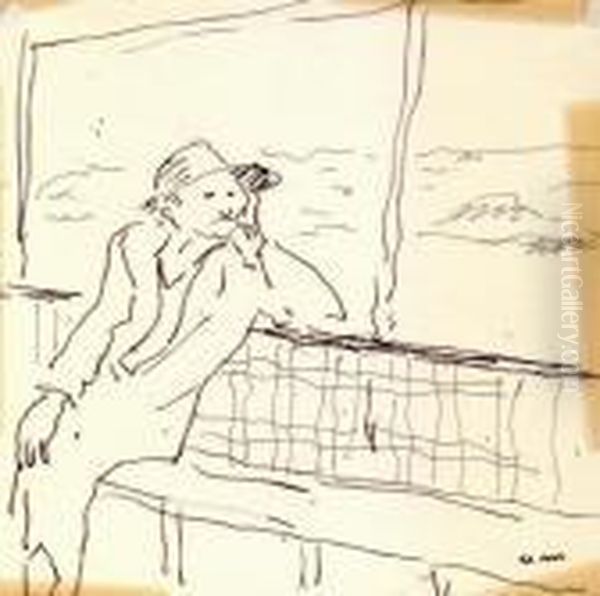 Marcelle Marquet, Croisiere Sur Le Danube - view 1