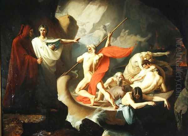 Charon Conveying the Souls of the Dead across the Styx, 1860 - view 1