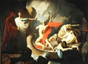 Charon Conveying the Souls of the Dead across the Styx, 1860 by Konstantin Petrovich Pomerantsev
