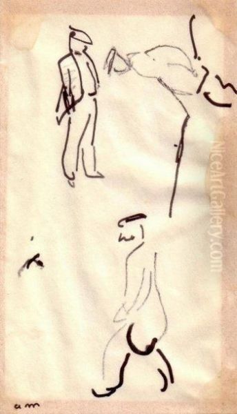 Homme A La Casquette, Bou Saada - view 1