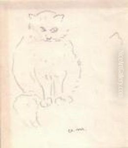 Chat, Sidi Bou Said by Albert Marquet