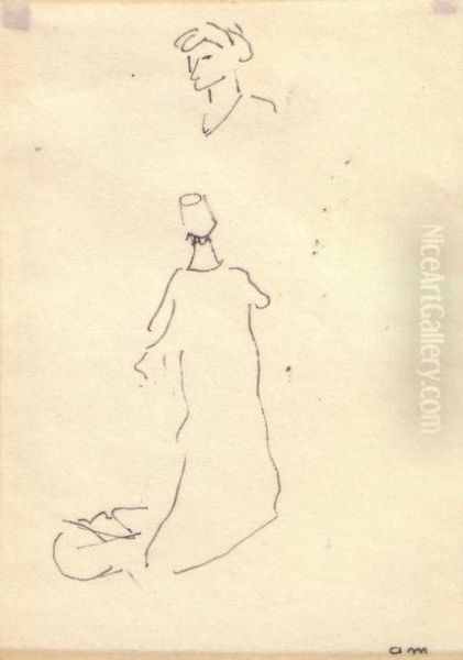 Homme De Dos - view 1