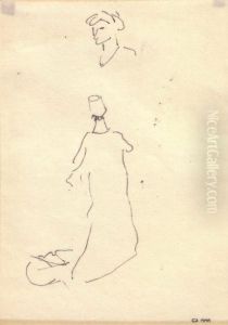 Homme De Dos by Albert Marquet