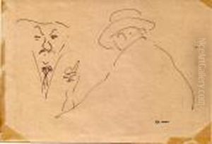 La Conversation, Tunisie by Albert Marquet