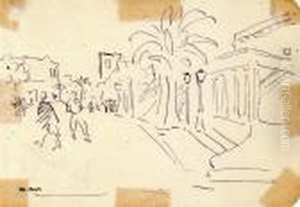 La Goulette, Place Ahmed Bay - view 1