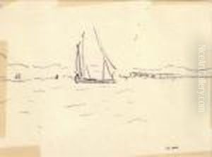 Bateau Sur Le Nil by Albert Marquet