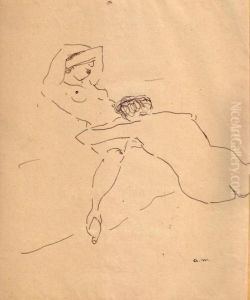 Couple Enlace by Albert Marquet