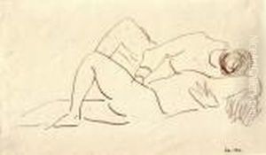 Couple Enlace by Albert Marquet