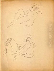 Couple Enlace by Albert Marquet