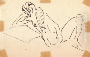 Nu Aux Bas Noirs by Albert Marquet