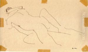 Couple Enlace by Albert Marquet