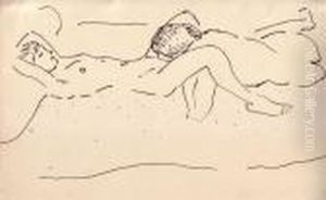Les Deux Amies by Albert Marquet