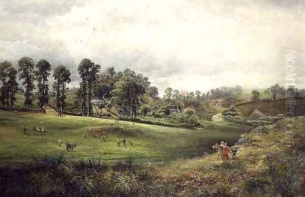 Remains of Old London in 1894 Crosby Hall, the Priory Church of St. Helen the Great and St. Ethelburgas Church - view 1
