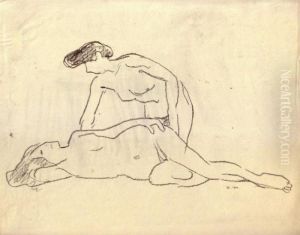 Les Deux Amies by Albert Marquet