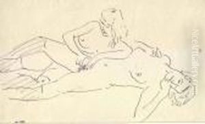 Les Deux Amies by Albert Marquet
