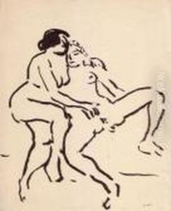 L'etreinte by Albert Marquet