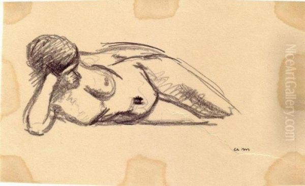 Nu Allonge, Accoude - view 1