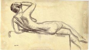 Nu Allonge De Dos by Albert Marquet