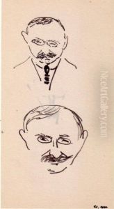 Deux Autoportraits by Albert Marquet