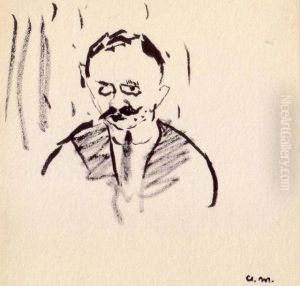 Autoportrait A La Cravate by Albert Marquet
