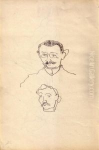 Autoportrait Avec Et Sans Lunettes