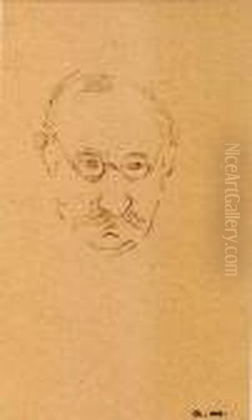 Autoportrait Aux Lunettes Rondes - view 1