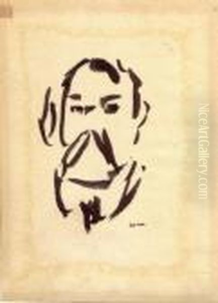 Homme A La Moustache - view 1