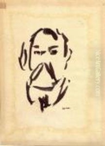 Homme A La Moustache by Albert Marquet