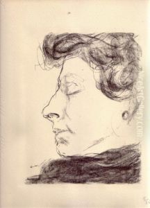 Mere De L'artiste De Profil by Albert Marquet