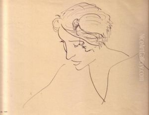 Portrait De Marcelle Marquet by Albert Marquet