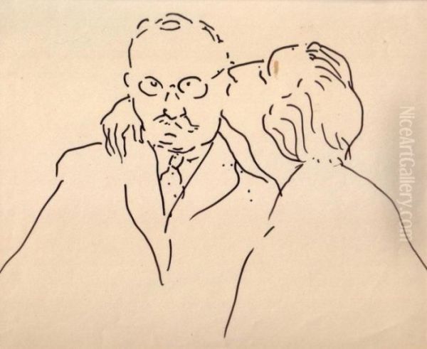 Autoportrait Avec Madame Marquet, Bougie - view 1