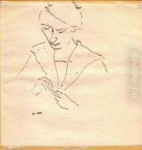 Yvonne, Samois by Albert Marquet
