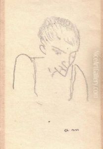 Portrait D'yvonne by Albert Marquet